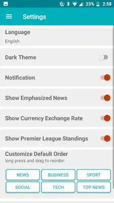 አዲስ ዜና android App screenshot 2